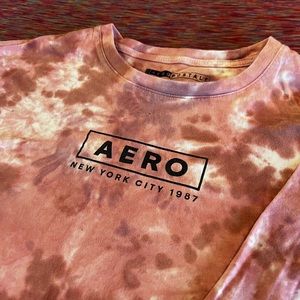 AERO Long sleeve Tie-Dye Crew